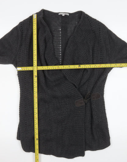 Womens UK Size M Marks and Spencer Grey Cardigan Jumper