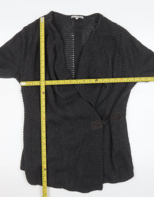 Womens UK Size M Marks and Spencer Grey Cardigan Jumper
