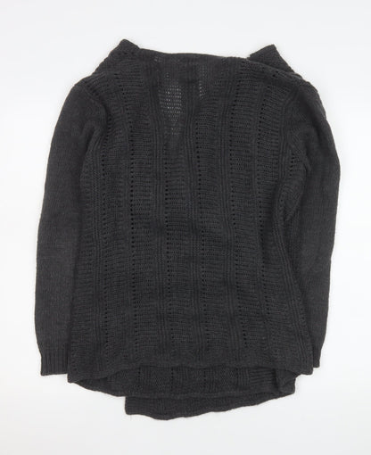 Womens UK Size M Marks and Spencer Grey Cardigan Jumper
