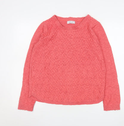 Womens UK Size 12 Marks and Spencer Pink Pullover Jumper