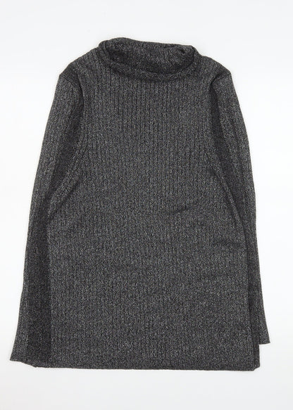 Womens UK Size XL NEXT Grey Jersey Blouse
