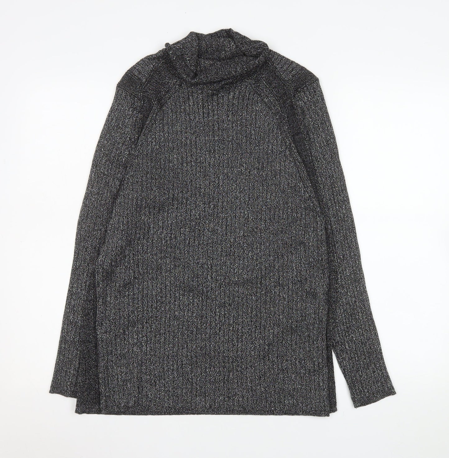 Womens UK Size XL NEXT Grey Jersey Blouse