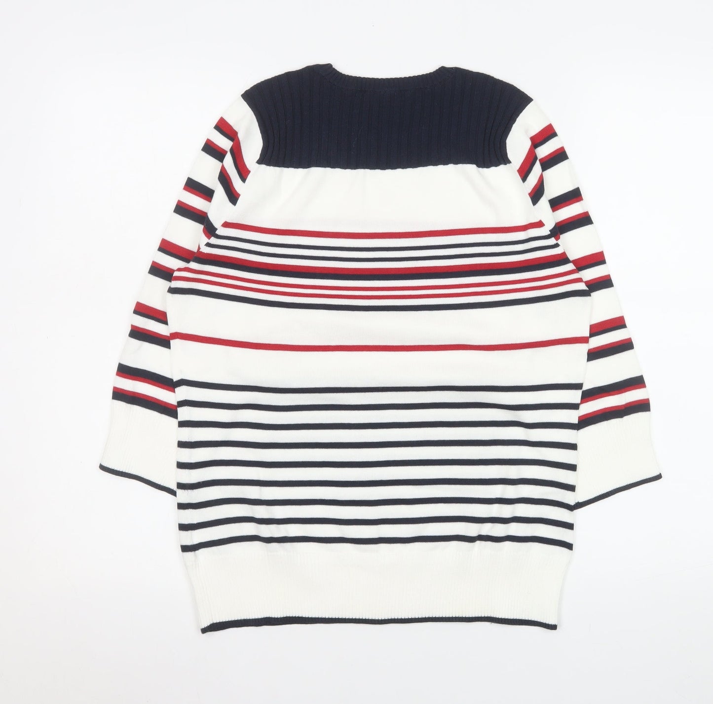 Womens UK Size M Brooks Brothers Multicoloured Pullover Jumper