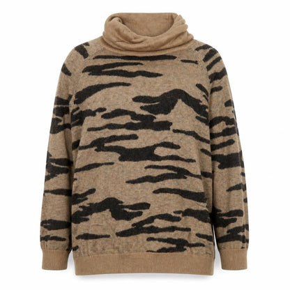 Womens UK Size S Hush Beige Pullover Sweatshirt
