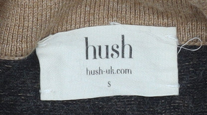 Womens UK Size S Hush Beige Pullover Sweatshirt