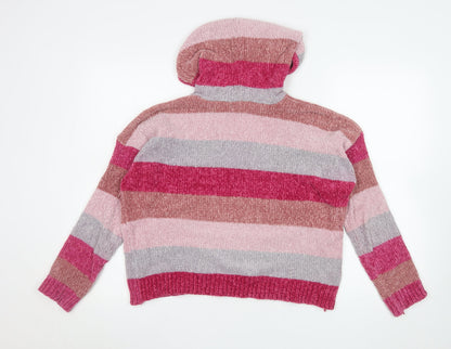 Womens UK Size S Romeo & Juliet Couture Multicoloured Pullover Hoodie