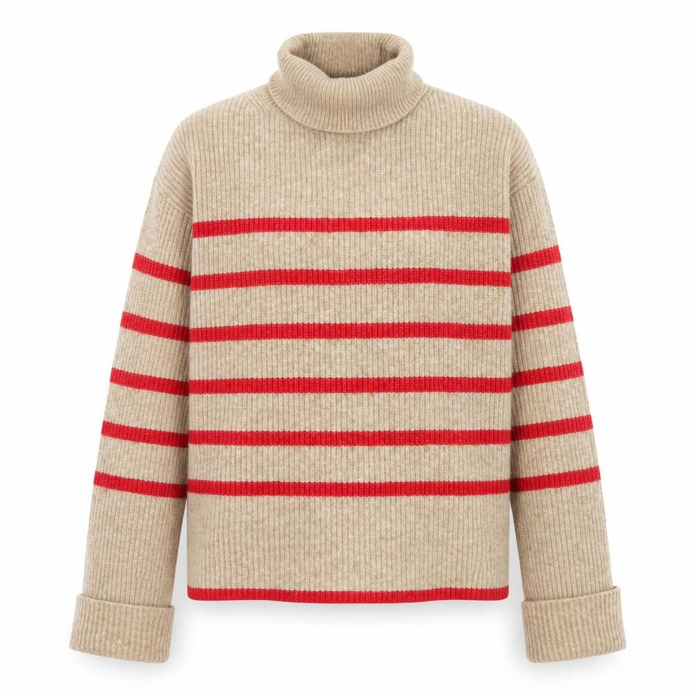Womens UK Size S Marks and Spencer Beige Pullover Jumper