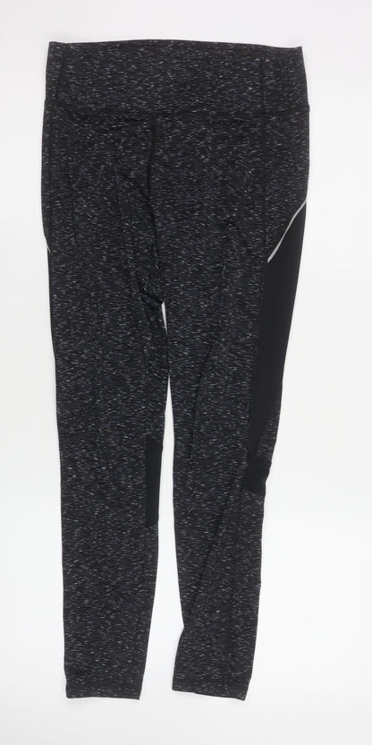 Womens UK Size M New Look Slim Fit Leggings Black Leggings