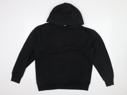 Womens UK Size 12 Zara Black Pullover Hoodie