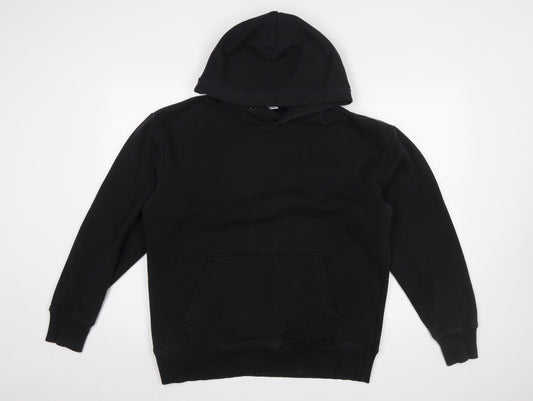 Womens UK Size 12 Zara Black Pullover Hoodie