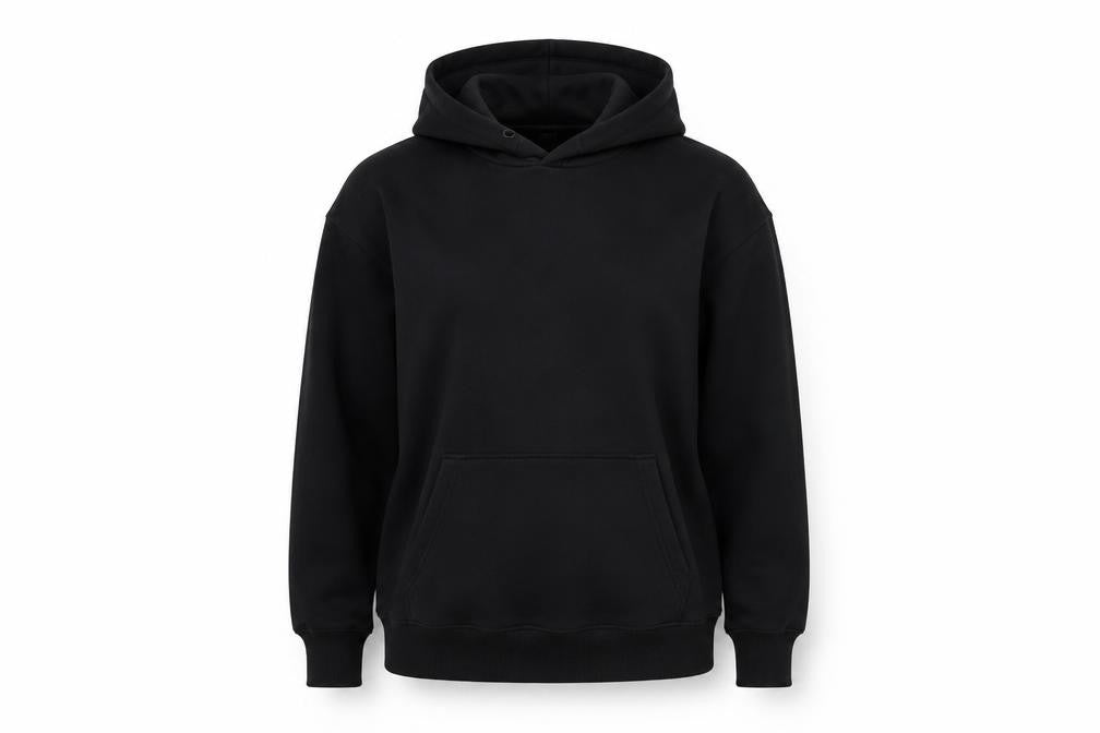 Womens UK Size 12 Zara Black Pullover Hoodie