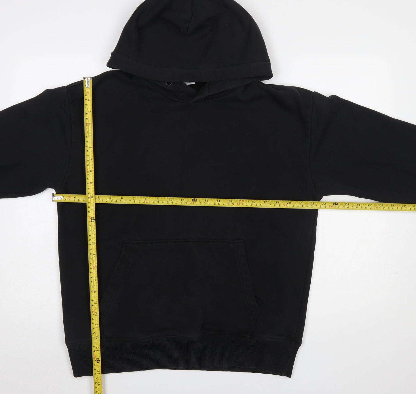 Womens UK Size 12 Zara Black Pullover Hoodie