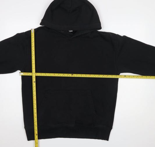 Womens UK Size 12 Zara Black Pullover Hoodie