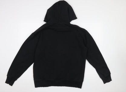 Womens UK Size 12 Zara Black Pullover Hoodie