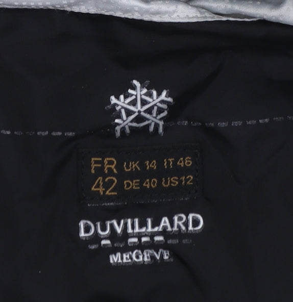 Womens UK Size 14 Duvillard Silver Puffer Jacket
