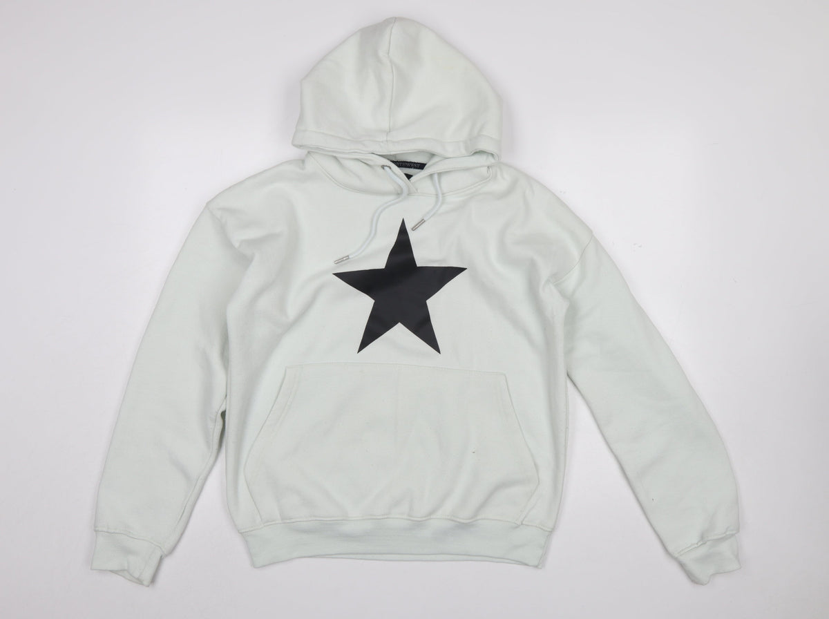 Mens UK Size M North West White Pullover Hoodie