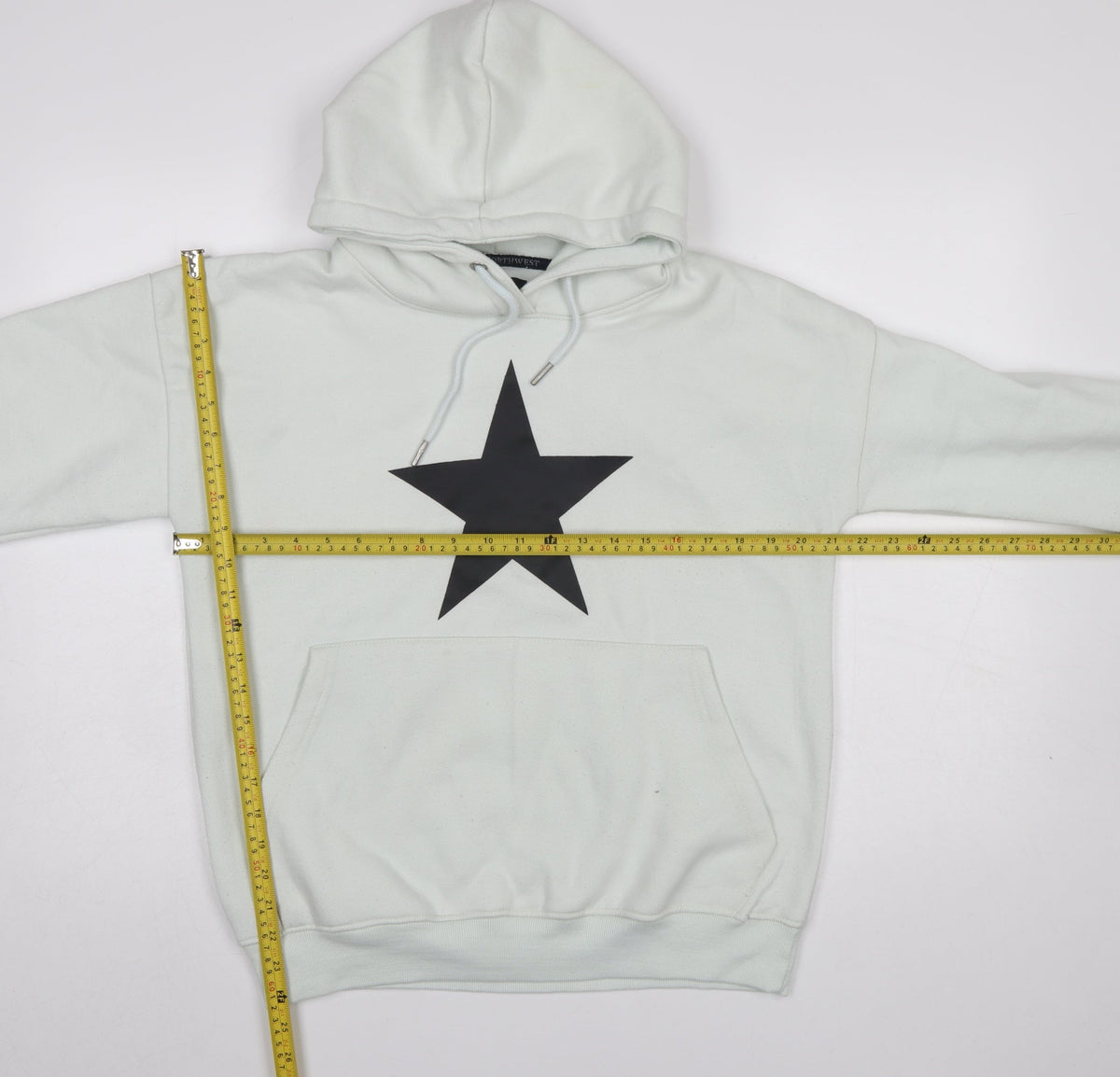 Mens UK Size M North West White Pullover Hoodie