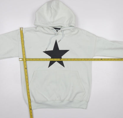 Mens UK Size M North West White Pullover Hoodie