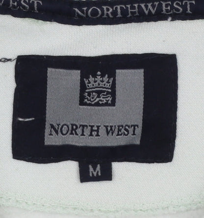 Mens UK Size M North West White Pullover Hoodie