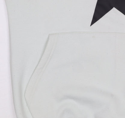 Mens UK Size M North West White Pullover Hoodie