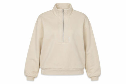 Womens UK Size M Bekkin Beige Pullover Sweatshirt