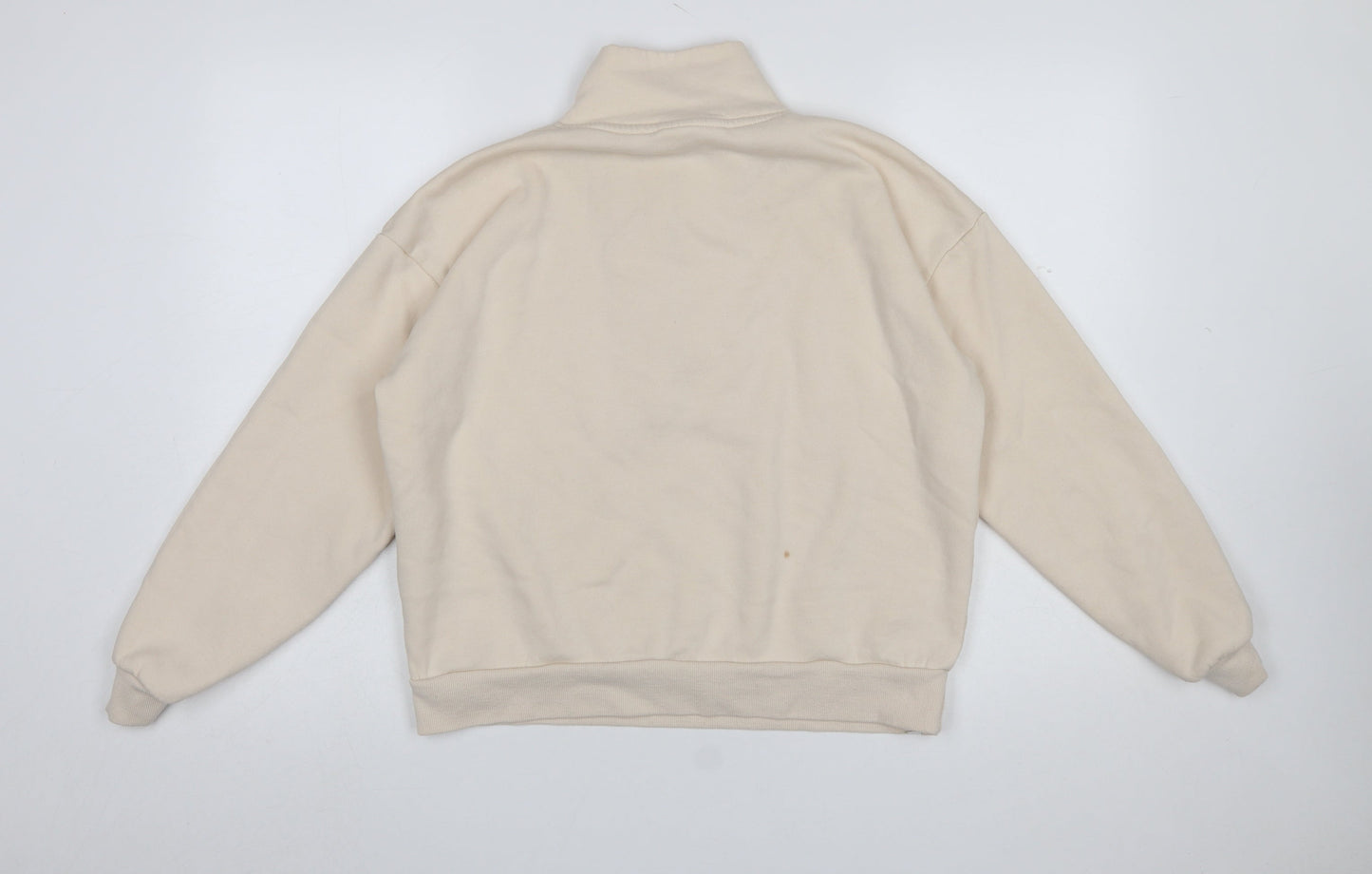 Womens UK Size M Bekkin Beige Pullover Sweatshirt