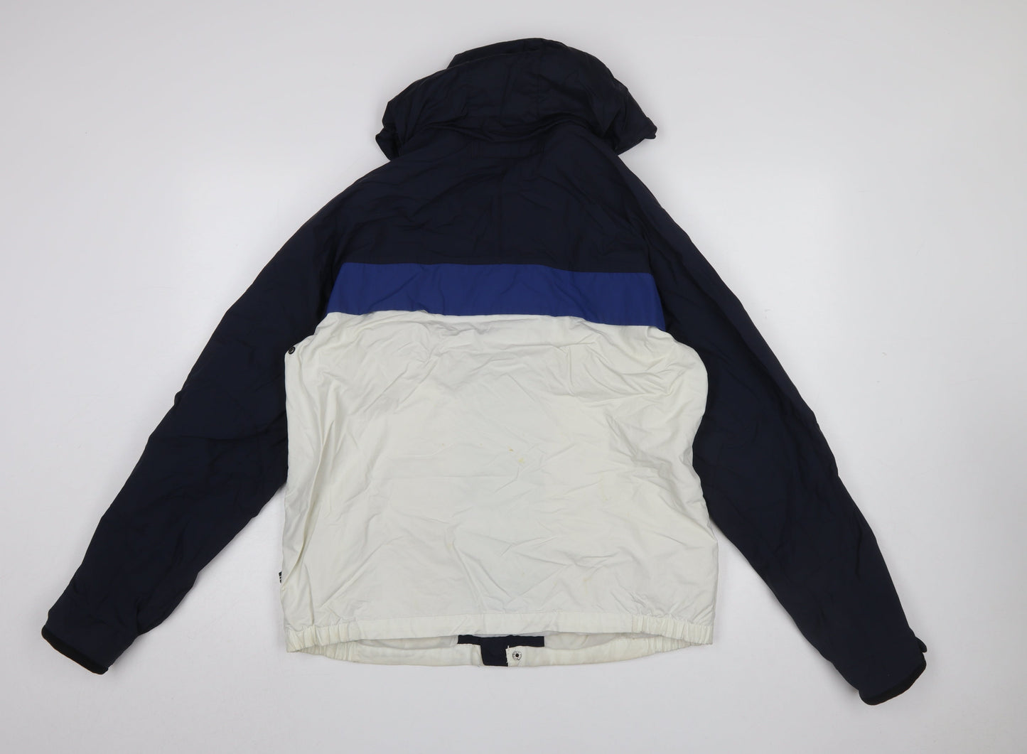 Mens UK Size M Nautica Blue Windbreaker Coat