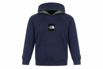 Mens UK Size M The North Face Blue Pullover Hoodie