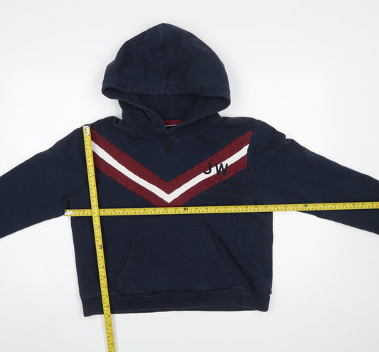 Womens UK Size 14 Jack Wills Blue Pullover Hoodie