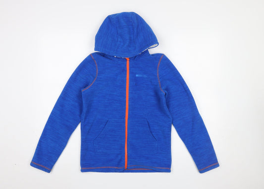 Boys UK Size 11-12 Years Mountain Warehouse Blue Fleece