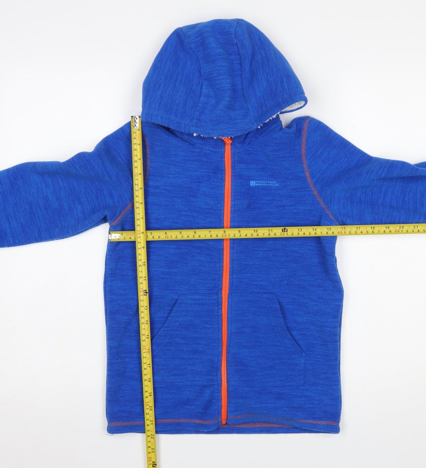 Boys UK Size 11-12 Years Mountain Warehouse Blue Fleece
