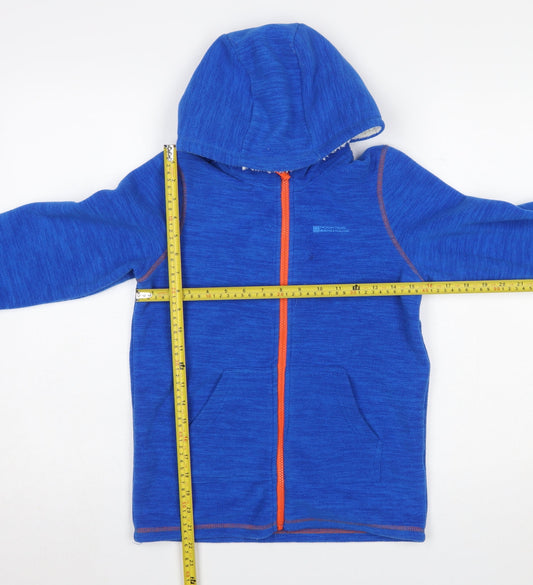 Boys UK Size 11-12 Years Mountain Warehouse Blue Fleece