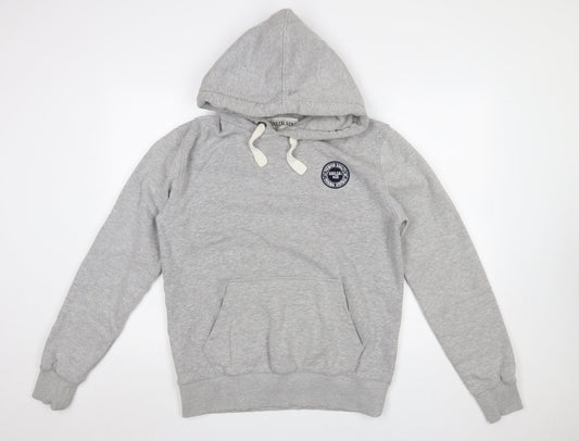 Mens UK Size L SoulCal & Co Grey Pullover Hoodie