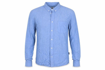 Dedicated Men’s Blue Organic Cotton Button-Down Shirt Medium