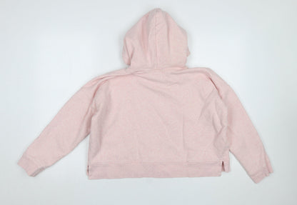 Womens UK Size S Maison Labiche Pink Pullover Hoodie