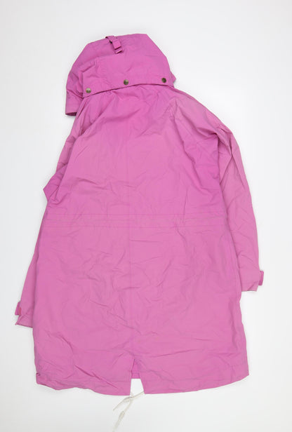 Womens UK Size XL Lazy Jacks Pink Rain Coat