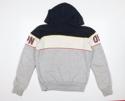 Mens UK Size L Superdry Grey Pullover Hoodie