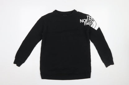 Womens UK Size XS The North Face Black Pullover Sweatshirt