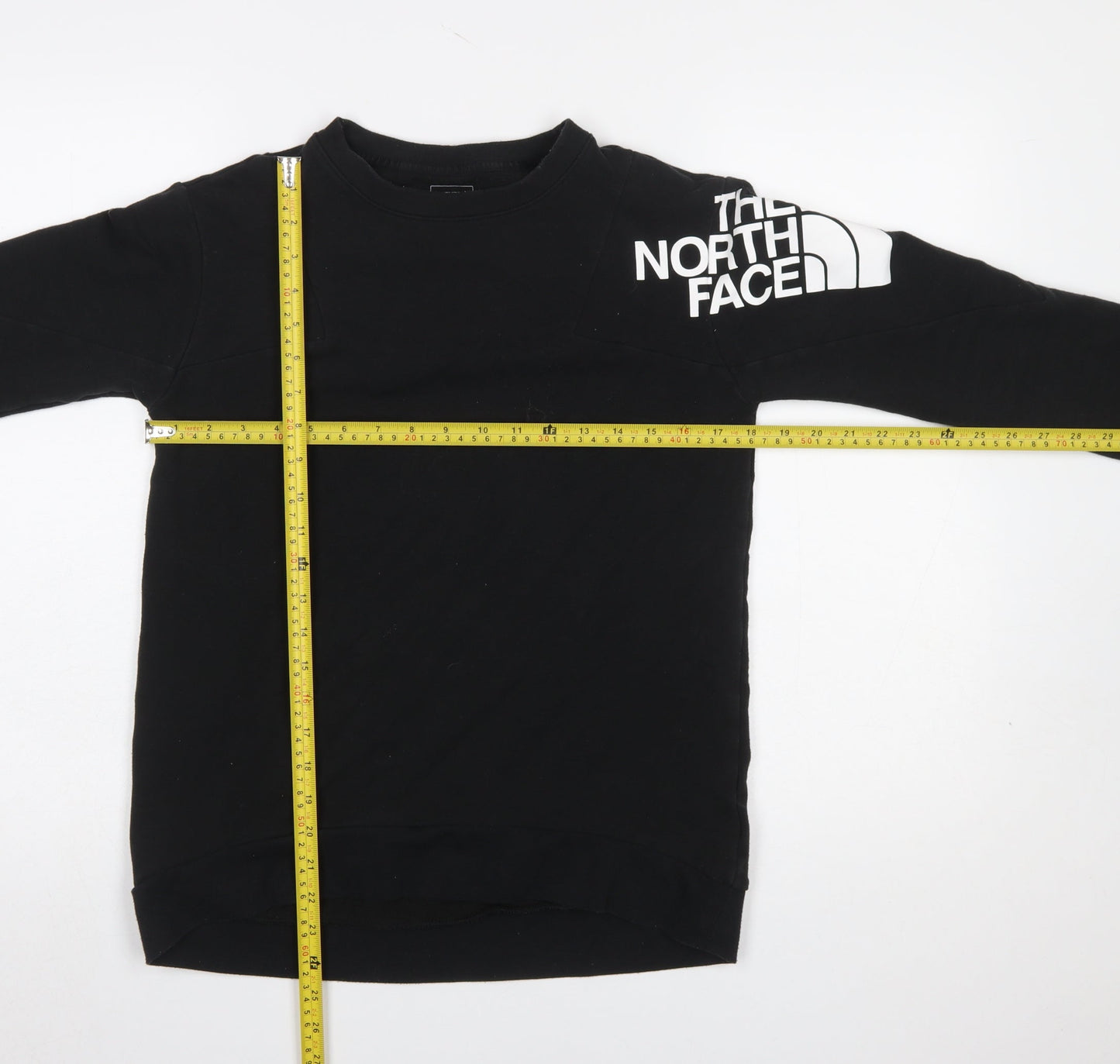 Womens UK Size XS The North Face Black Pullover Sweatshirt