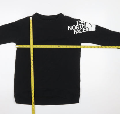 Womens UK Size XS The North Face Black Pullover Sweatshirt