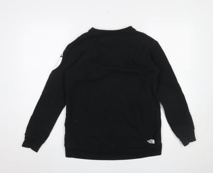 Womens UK Size XS The North Face Black Pullover Sweatshirt