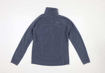 Womens UK Size 8 OEX Blue Pullover Sweatshirt