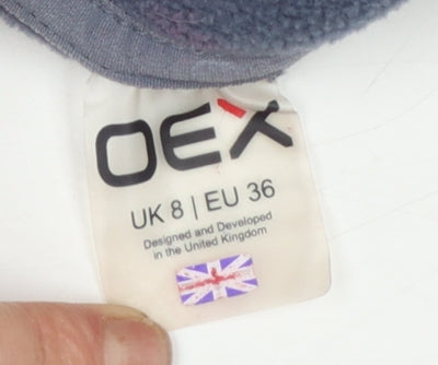 Womens UK Size 8 OEX Blue Pullover Sweatshirt