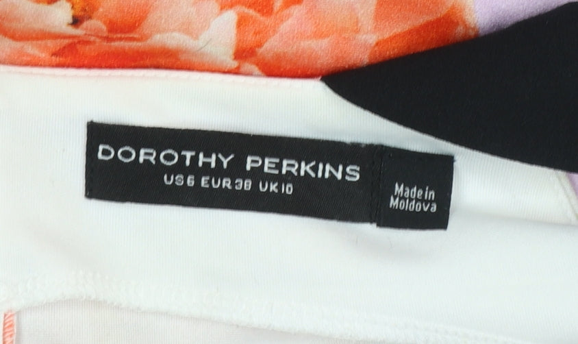 Womens UK Size 10 Dorothy Perkins Bodycon Dress