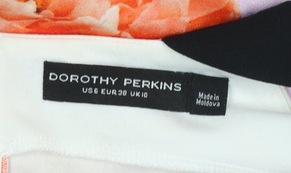Womens UK Size 10 Dorothy Perkins Bodycon Dress