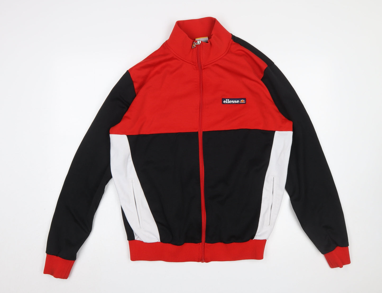 Mens UK Size L ellesse Multicoloured Full Zip Sweatshirt