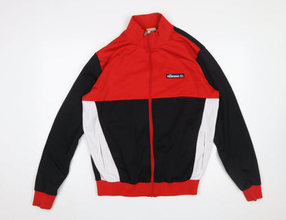 Mens UK Size L ellesse Multicoloured Full Zip Sweatshirt