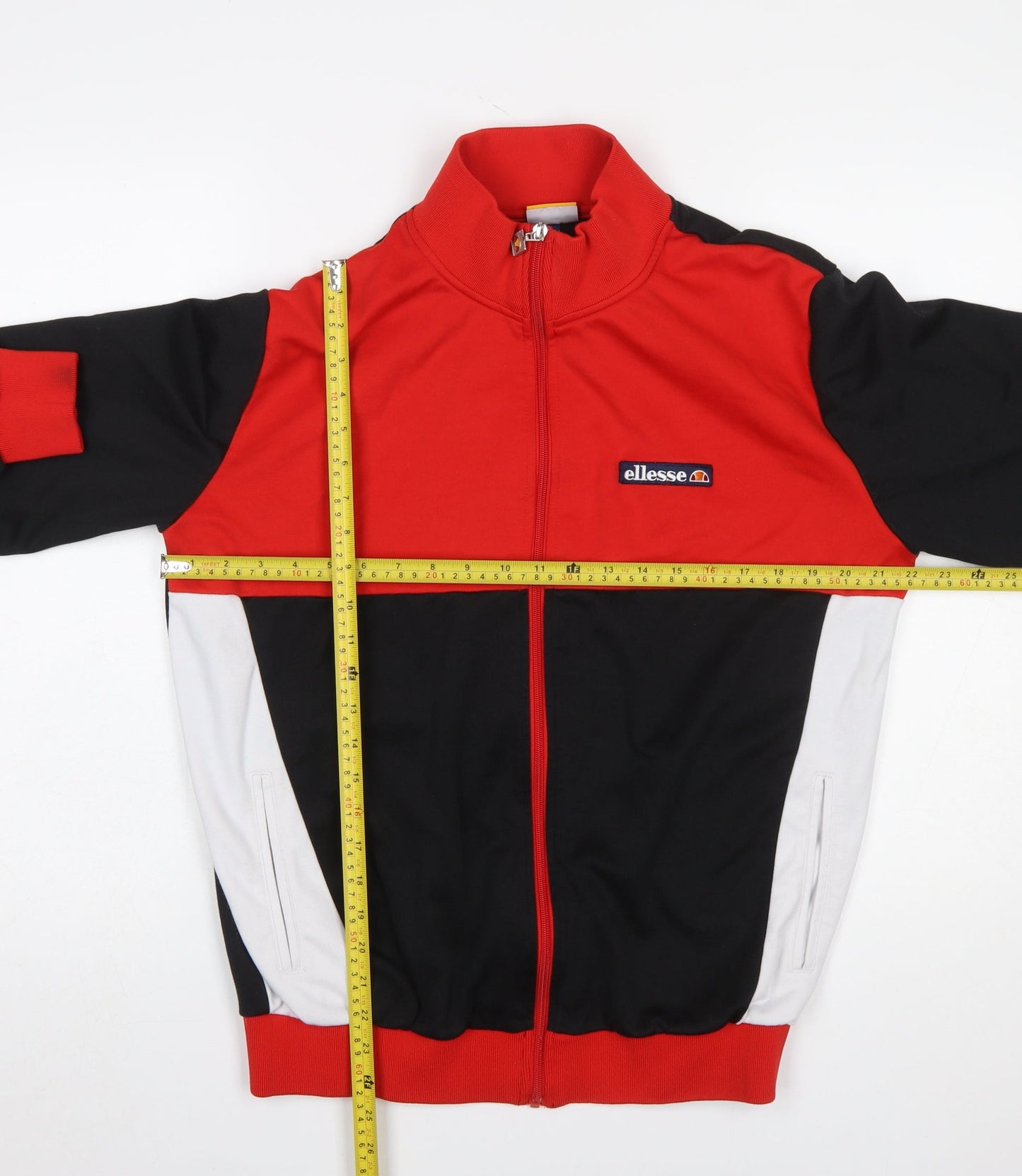 Mens UK Size L ellesse Multicoloured Full Zip Sweatshirt