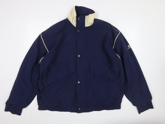 Mens UK Size L OAKMONT Blue Bomber Jacket