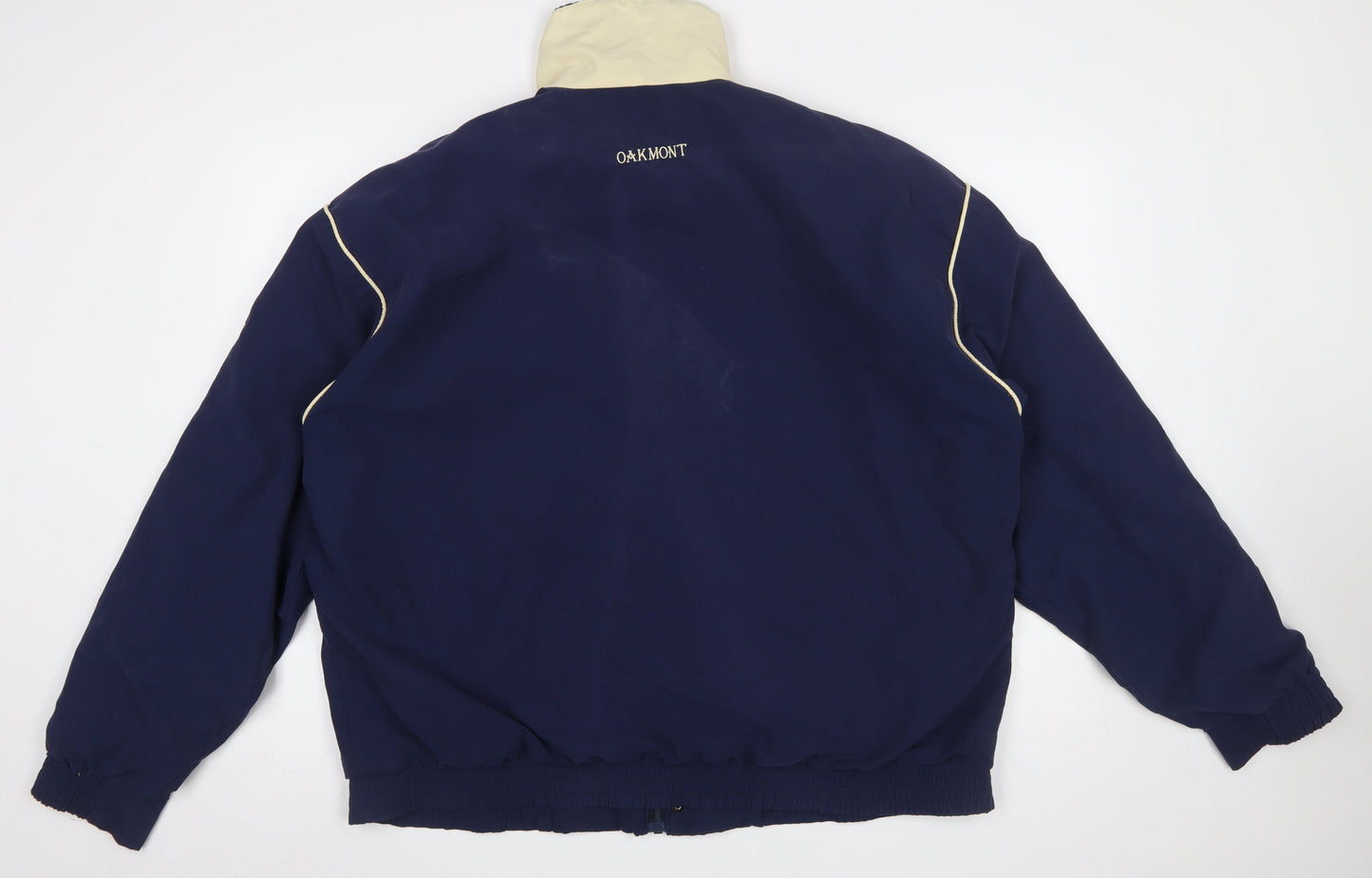 Mens UK Size L OAKMONT Blue Bomber Jacket